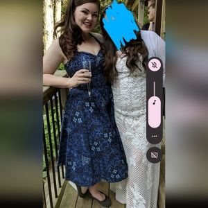 True Vintage swing dress with pockets